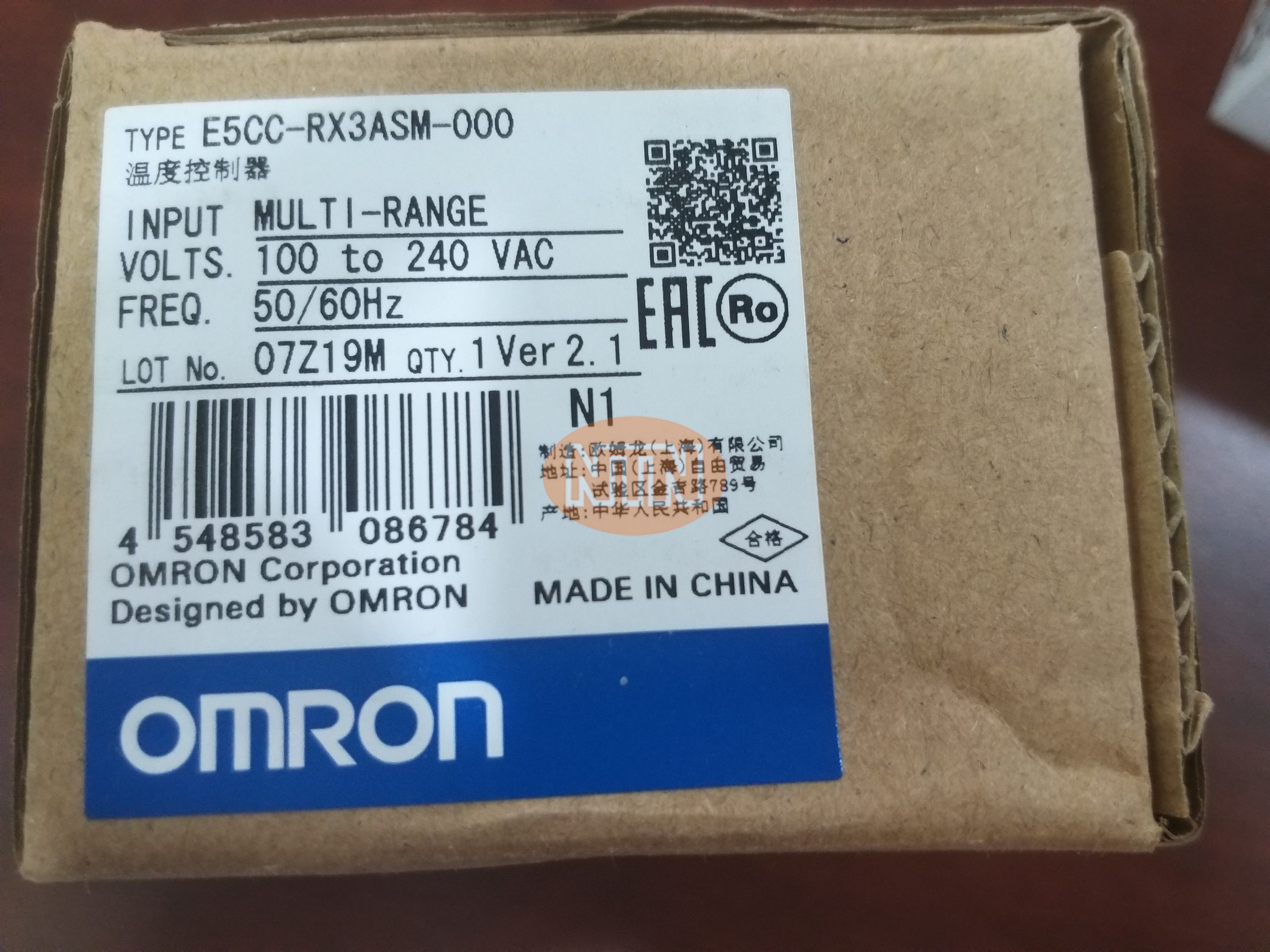 OMRON E5CC-RX3ASM-000