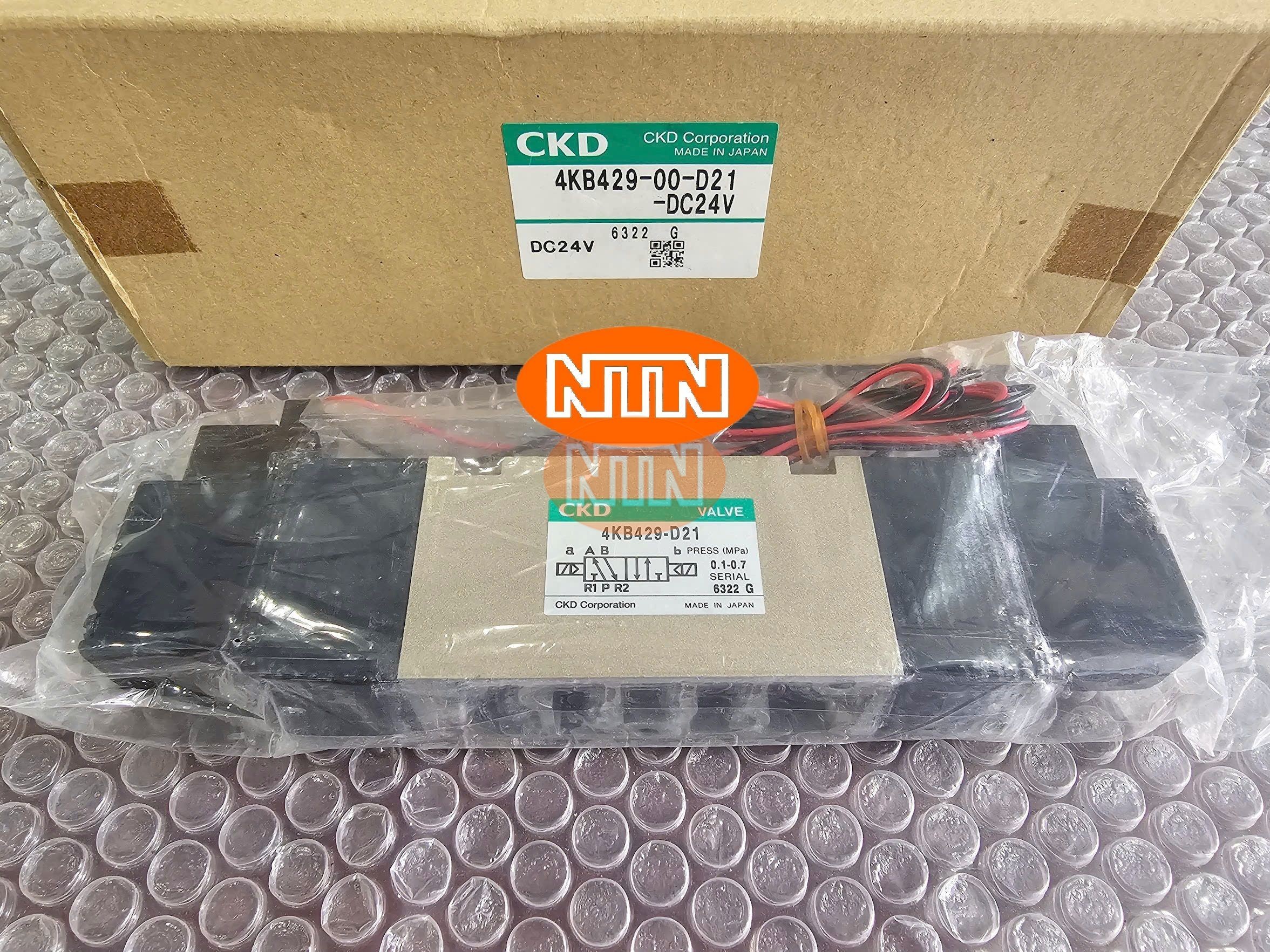 Solenoid Valve CKD 4KB429-00-D21-DC24V Van điện từ
