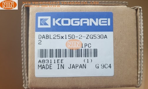 Koganei CCDAS50x75 Xi lanh khí nén