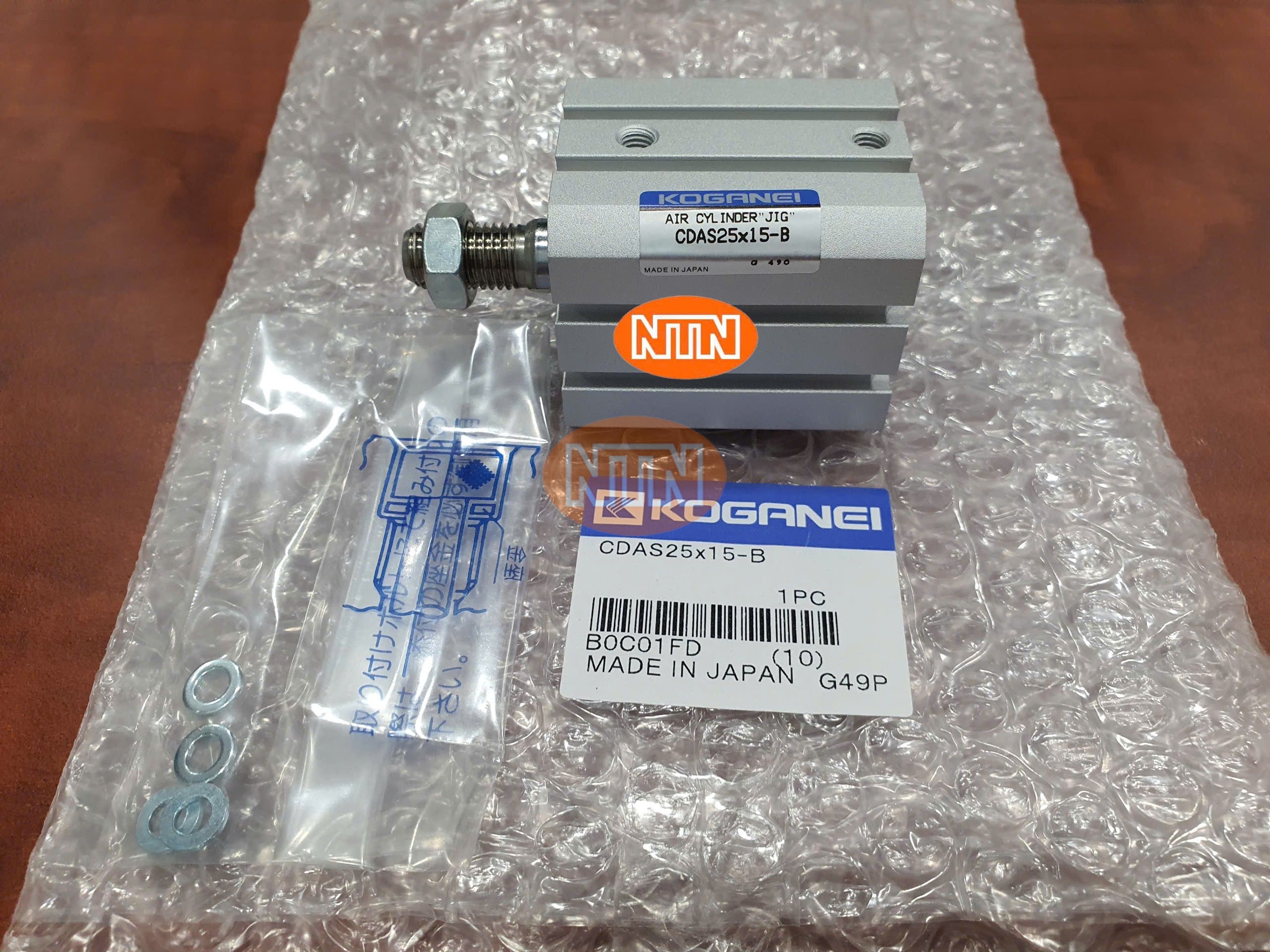Jig Cylinder Koganei CDAS25X15-B Xi lanh khí nén