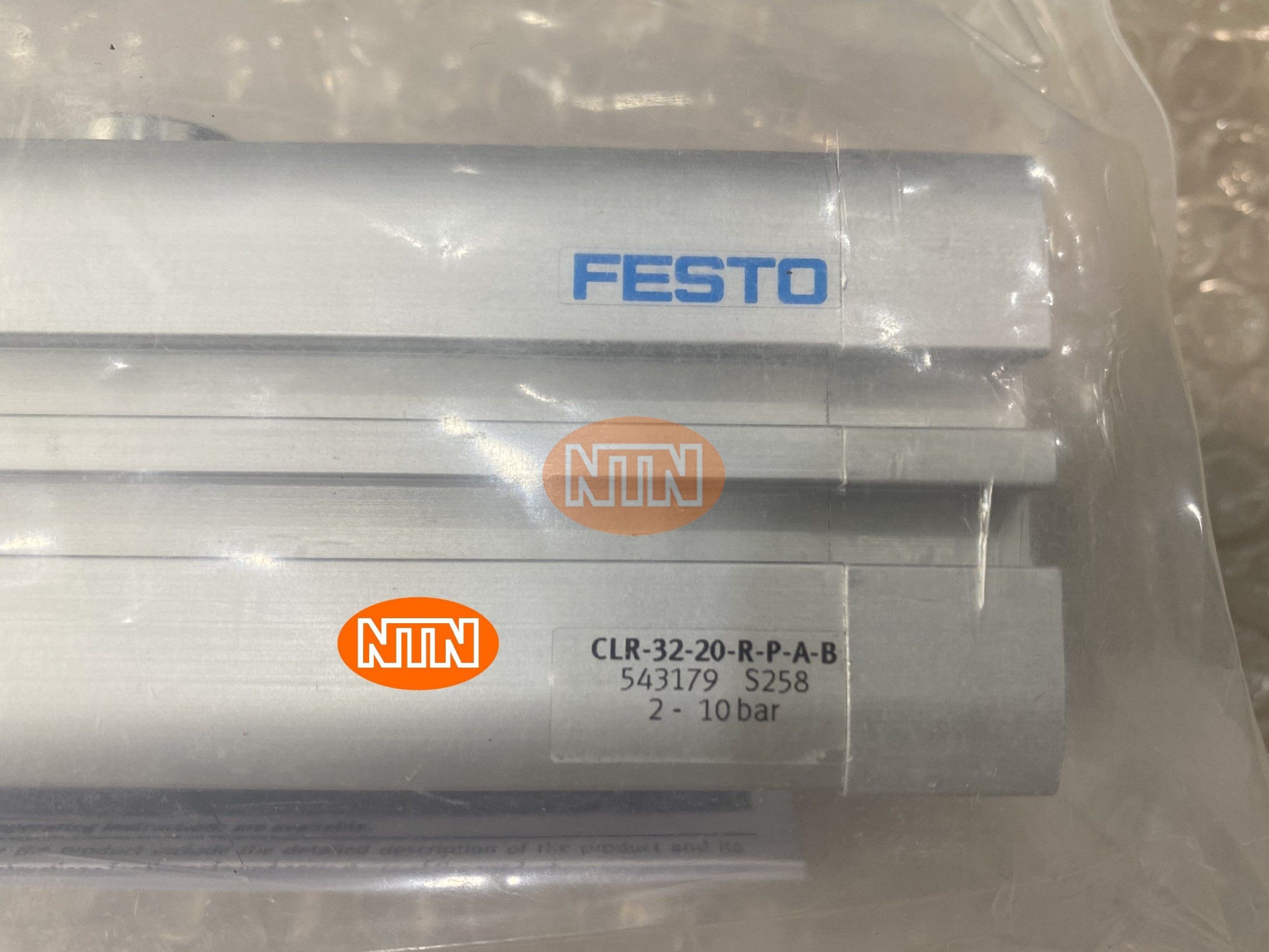 Xi lanh khí nén Linear/swivel clamp Festo CLR-32-20-R-P-A-B  543179