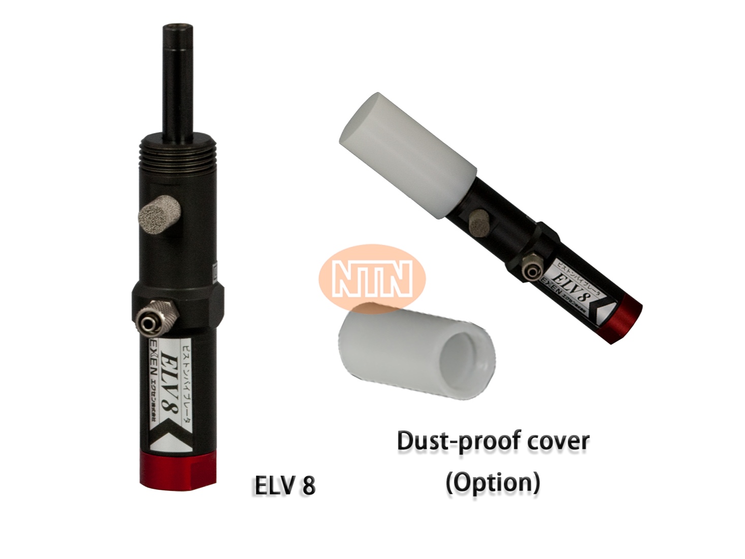 Piston Vibrator EXEN ELV8 type Bộ bị rung khí nén kiểu piston