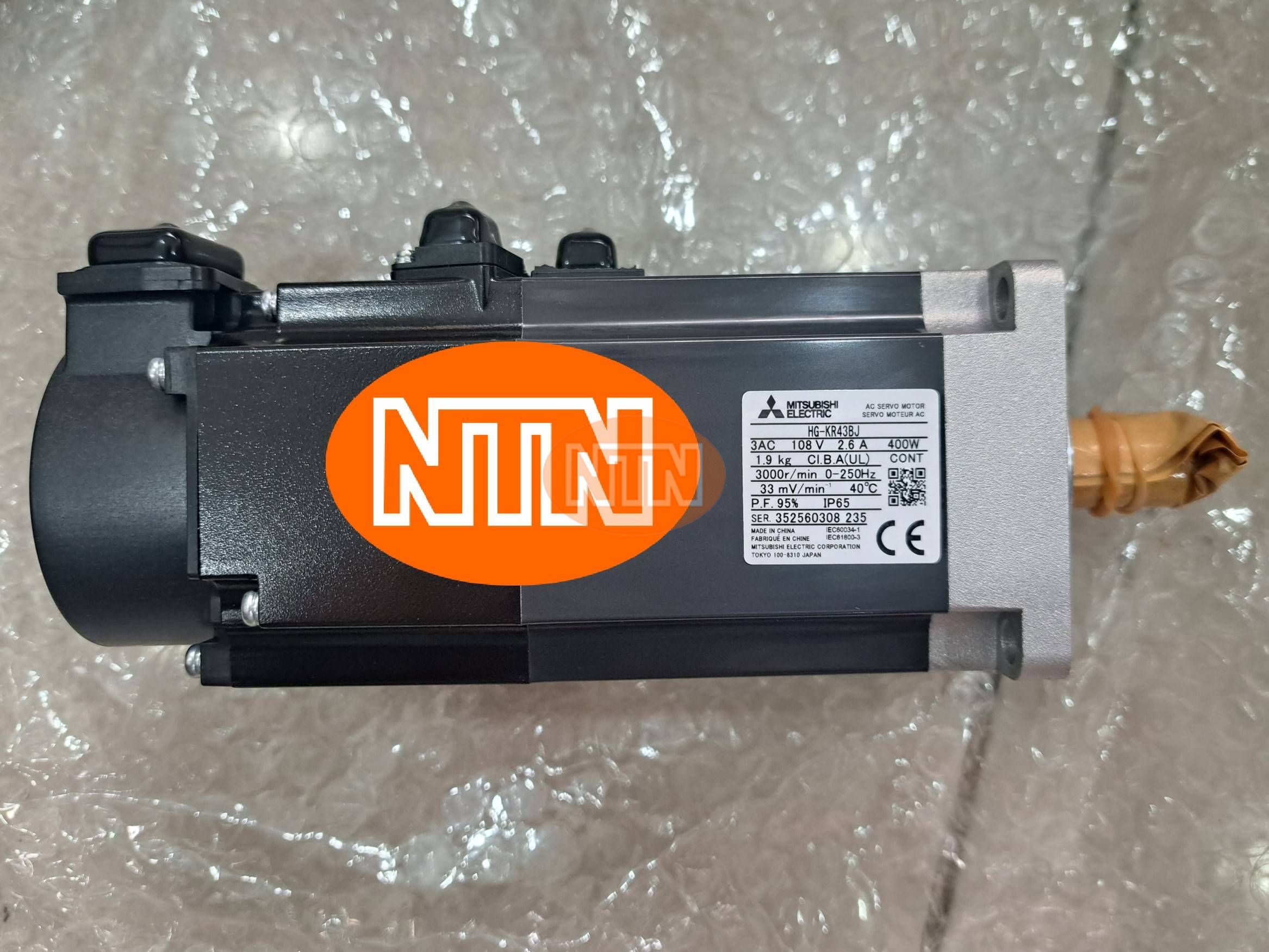 Mitsubishi HG-KR43BJ Servo Motor