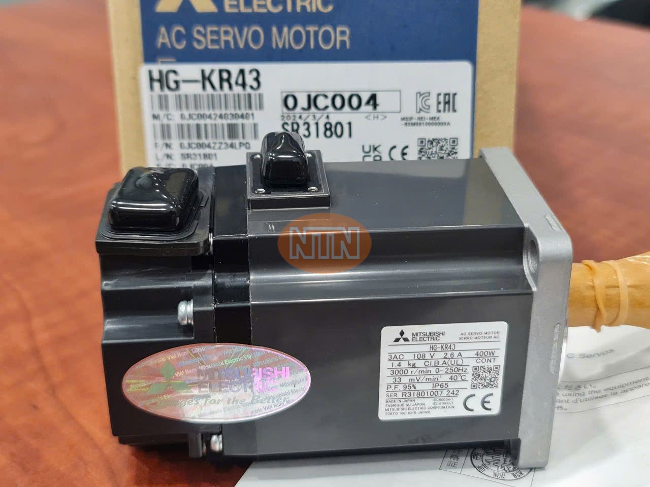 Servo Motor Mitsubishi HG-MR43B Động cơ Servo