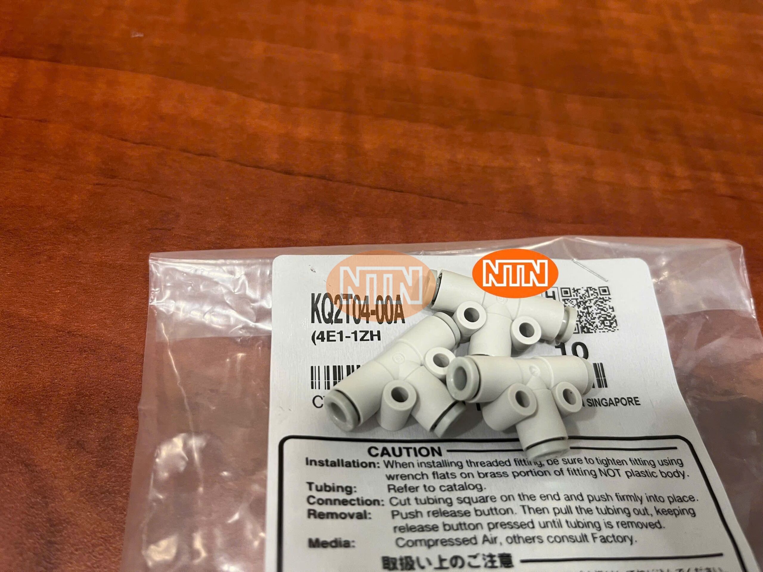 Fitting SMC KQ2T04-00A Khớp nối