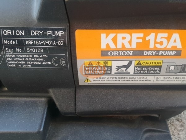 Orion KRF15A-V-01A-02 Vacuum Pump Bơm chân không