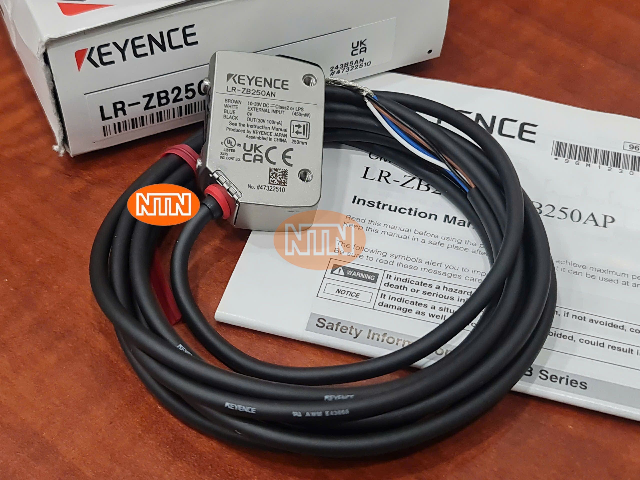 Laser Sensor Keyence LR-ZB250AN Cảm biến laser