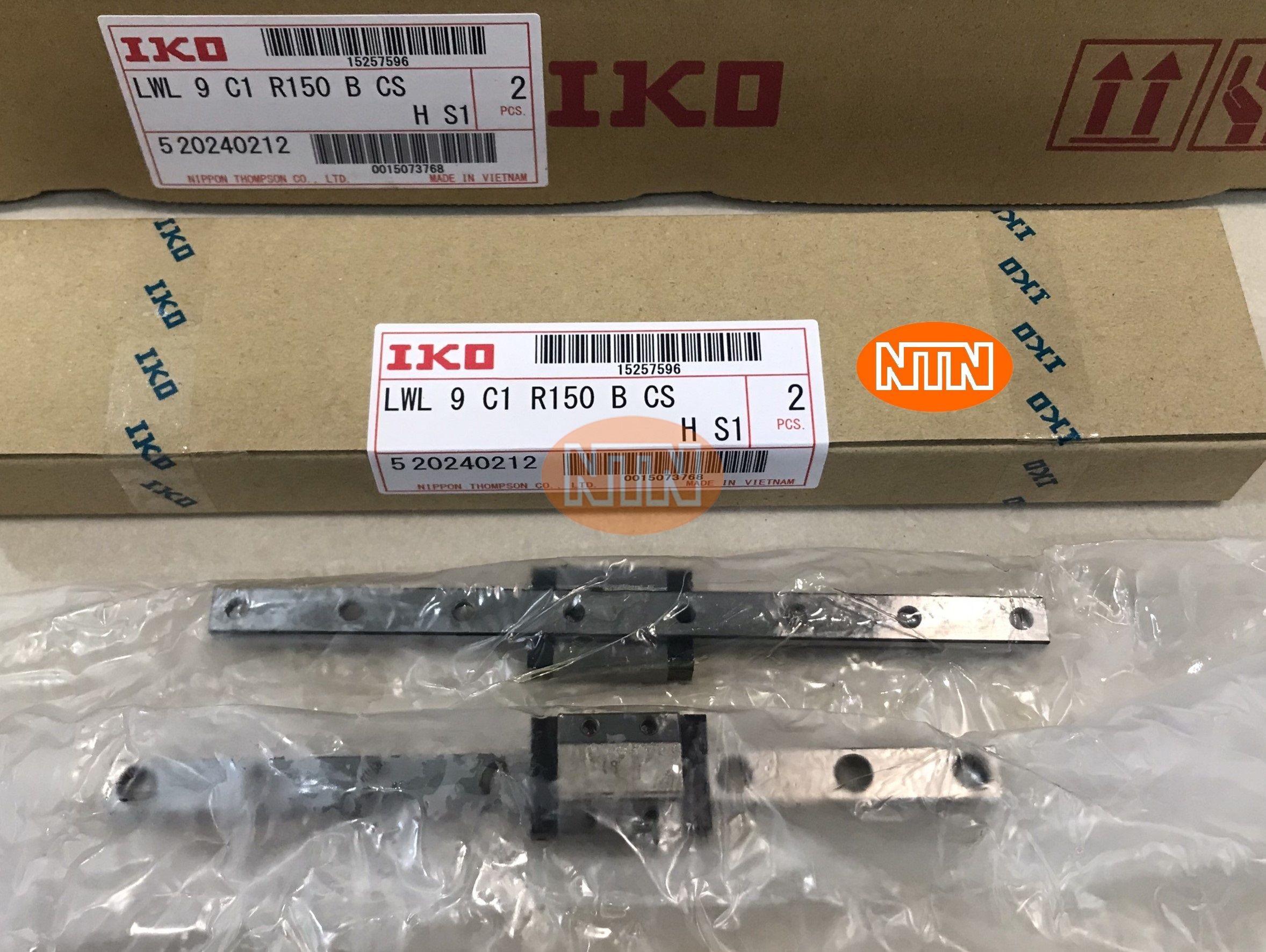 IKO C-Lube Linear Way IKO LWL9C1R150BCSHS1 Thanh trượt tuyến tính
