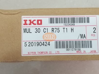 C-Lube Linear Way IKO MUL30C1R75T1H/MA Thanh trượt tuyến tính