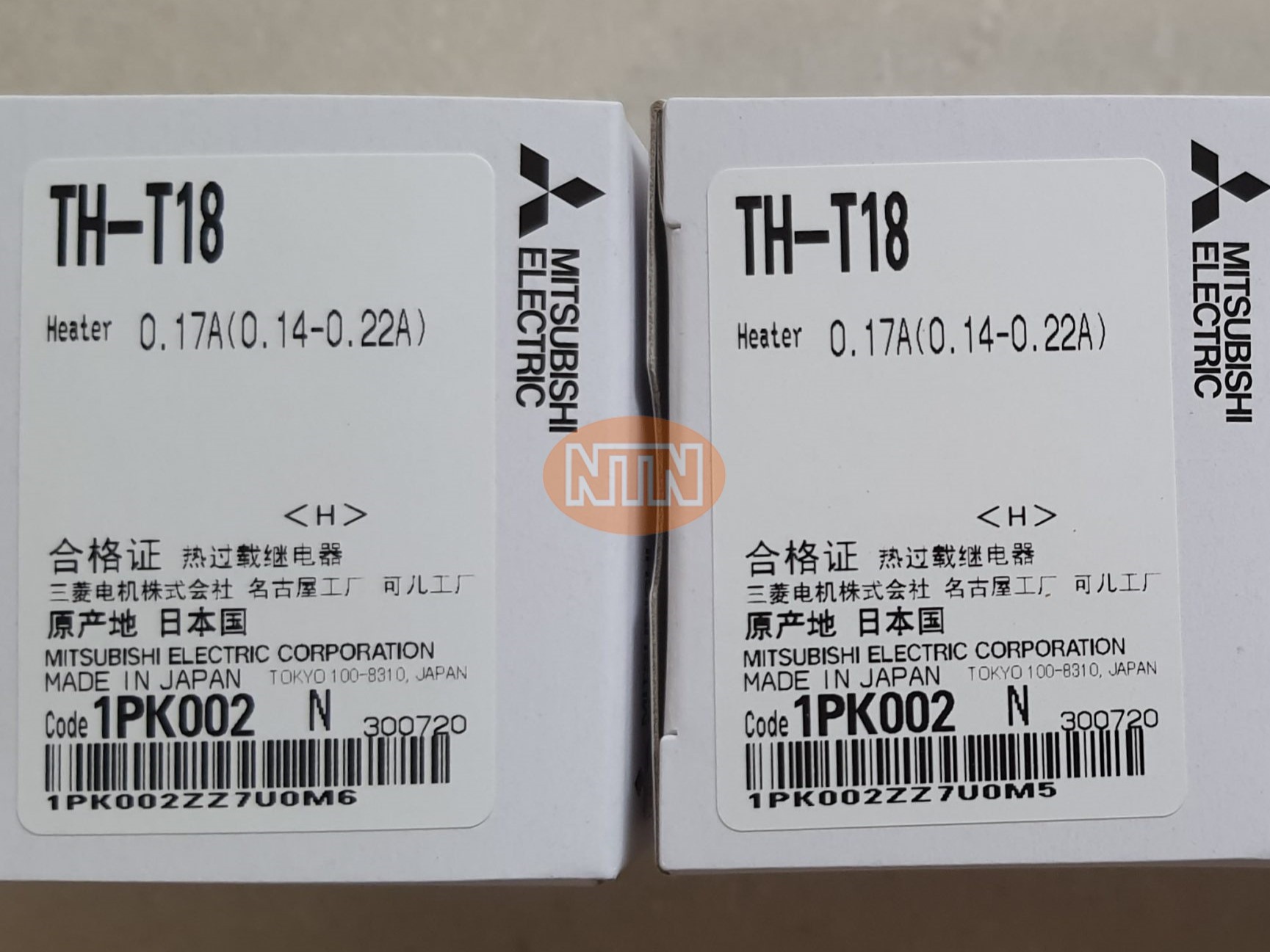 Mitsubishi TH-T18 0.17A Rờ le nhiệt