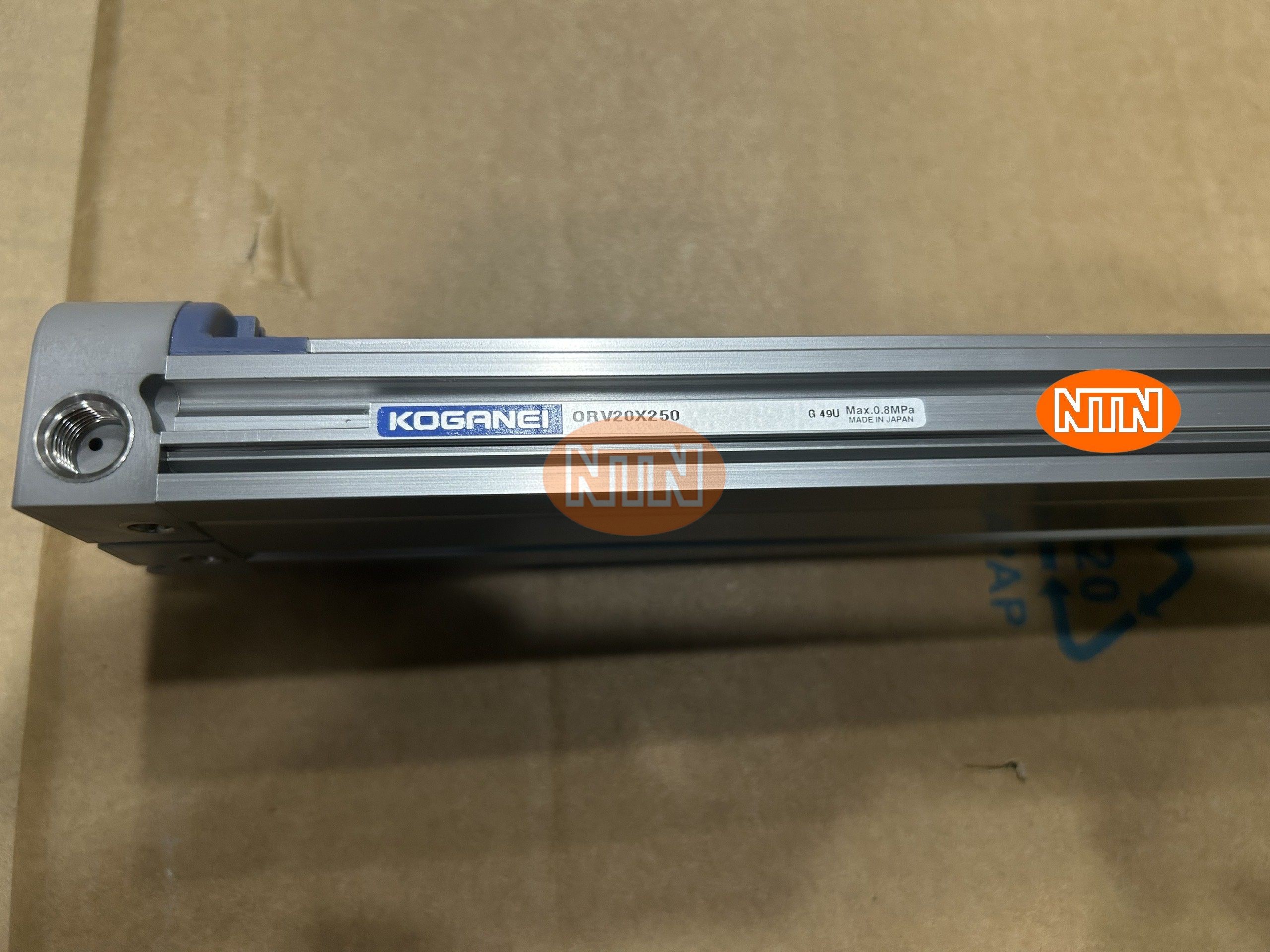 Rodless Cylinder Koganei ORV16x300 Xi lanh khí nén dạng không trục
