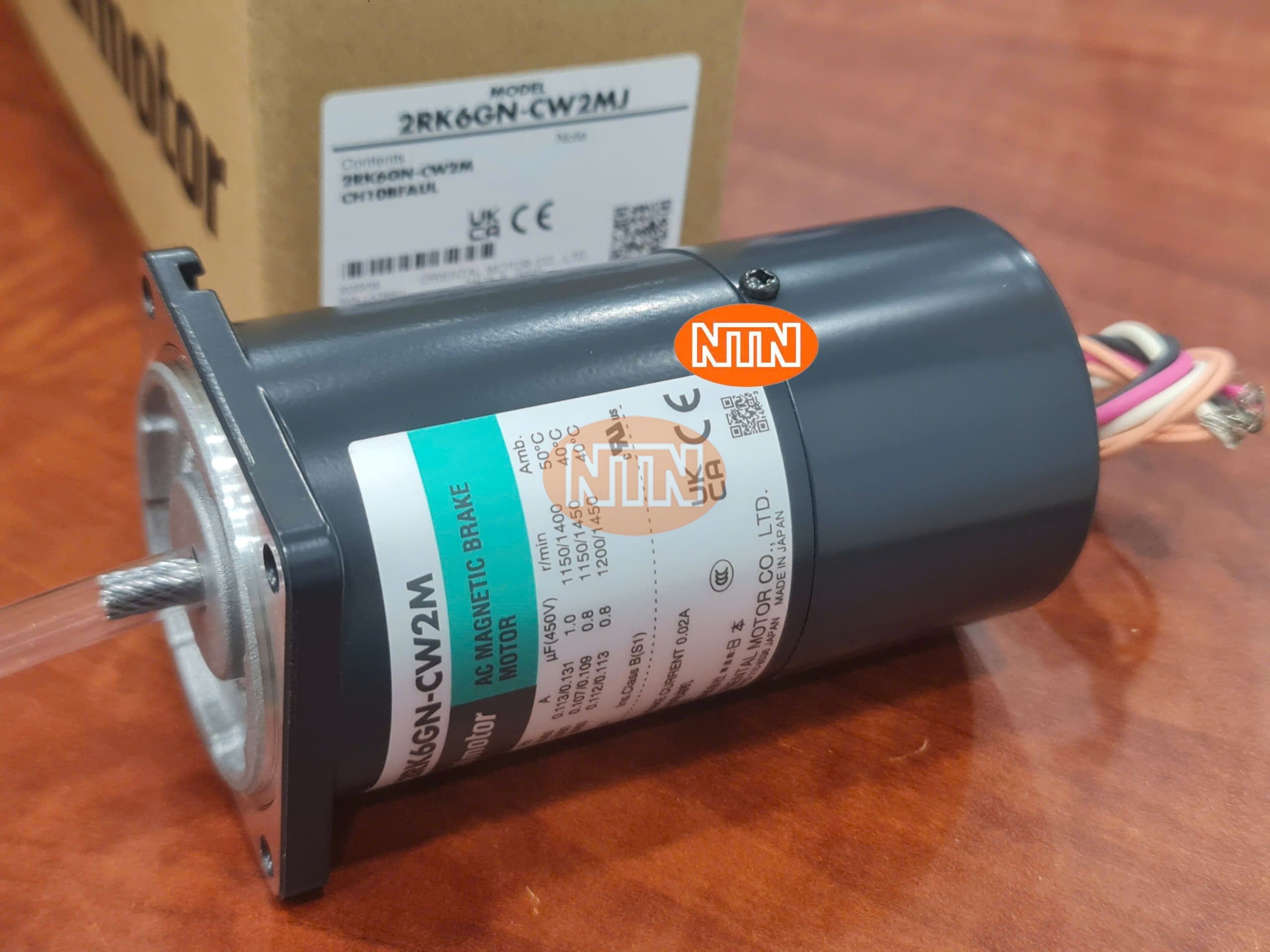 Oriental Motor 2RK6GN-CW2MJ Động cơ thắng từ