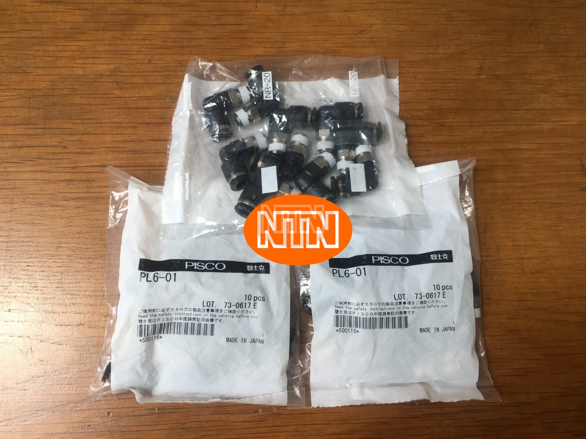 PISCO PL4-M5 Khớp nối khuỷu tay