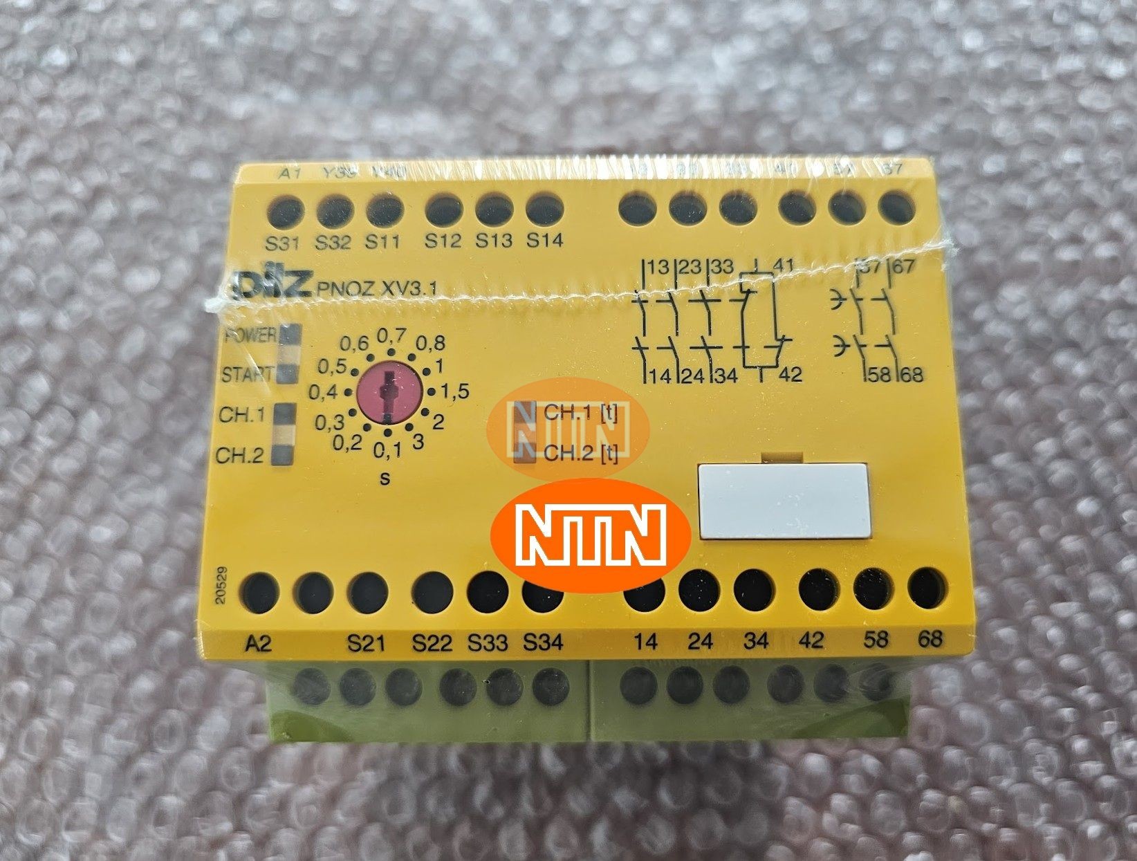 Relay an toàn PILZ PNOZ XV3.1 3/24VDC 3n/o 1n/c 2n/o t (774532)