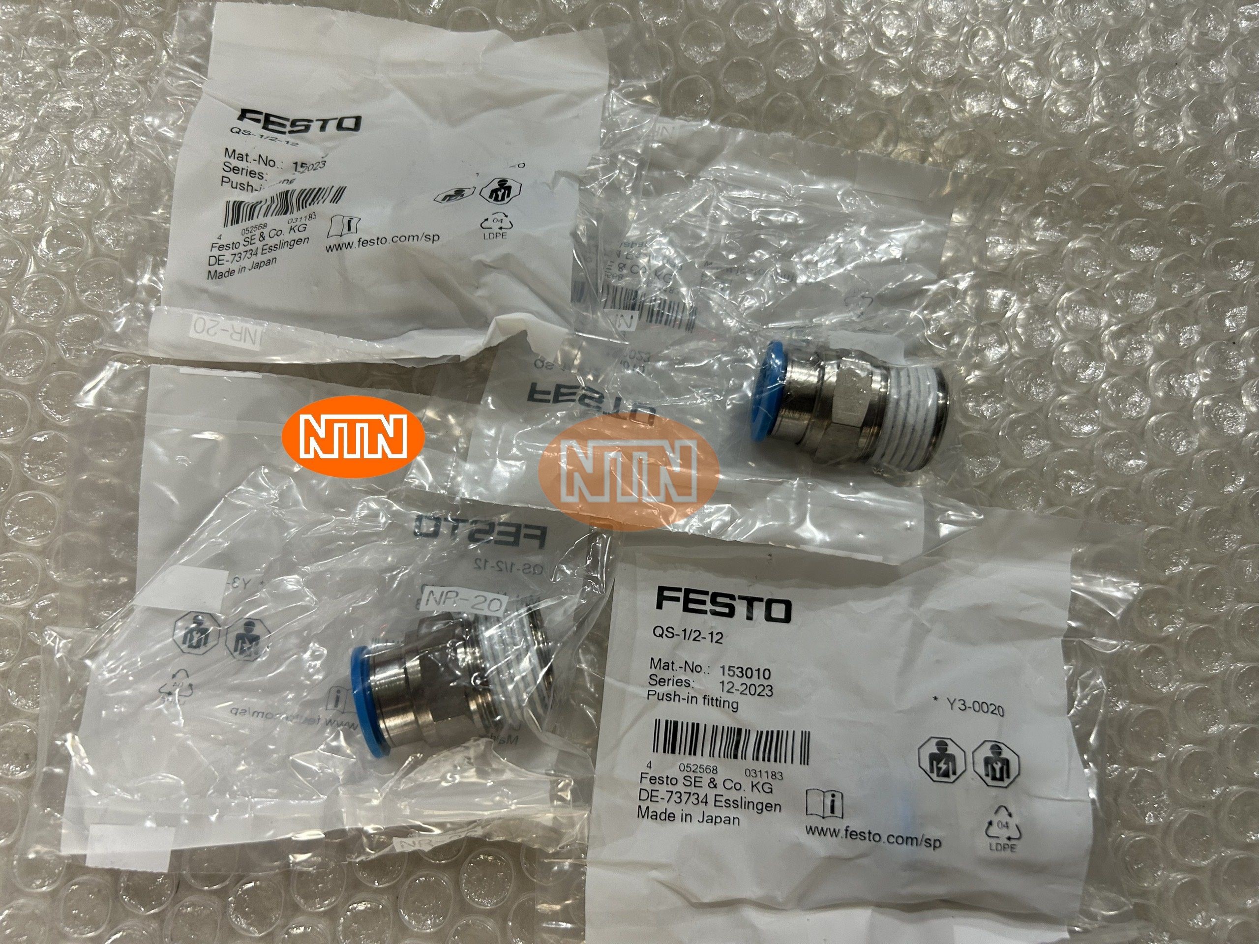 Fitting Festo QS-1/2-12 153010 Khớp nối