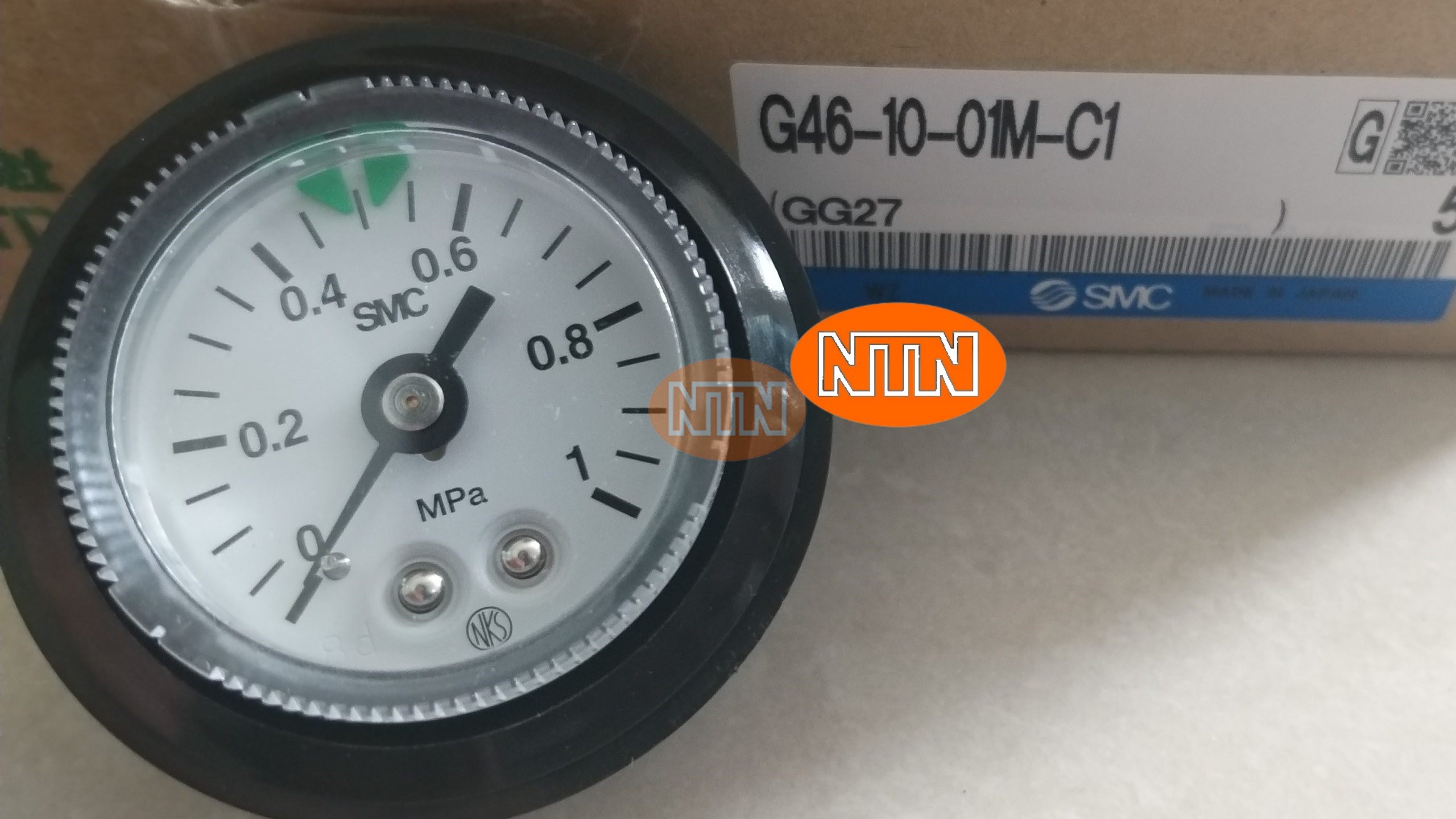 SMC G46-10-01M-C1 Đồng hồ áp suất