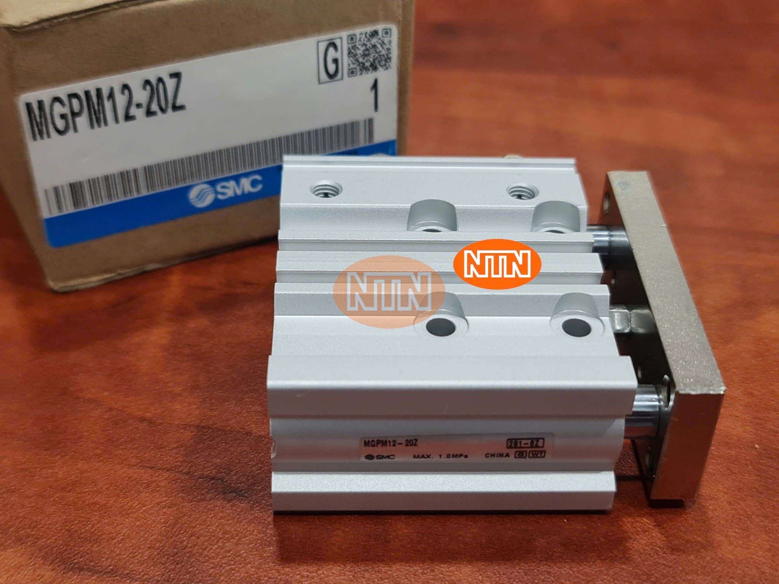 Air Slide Table SMC MXQ8-20A Xi lanh bàn trượt