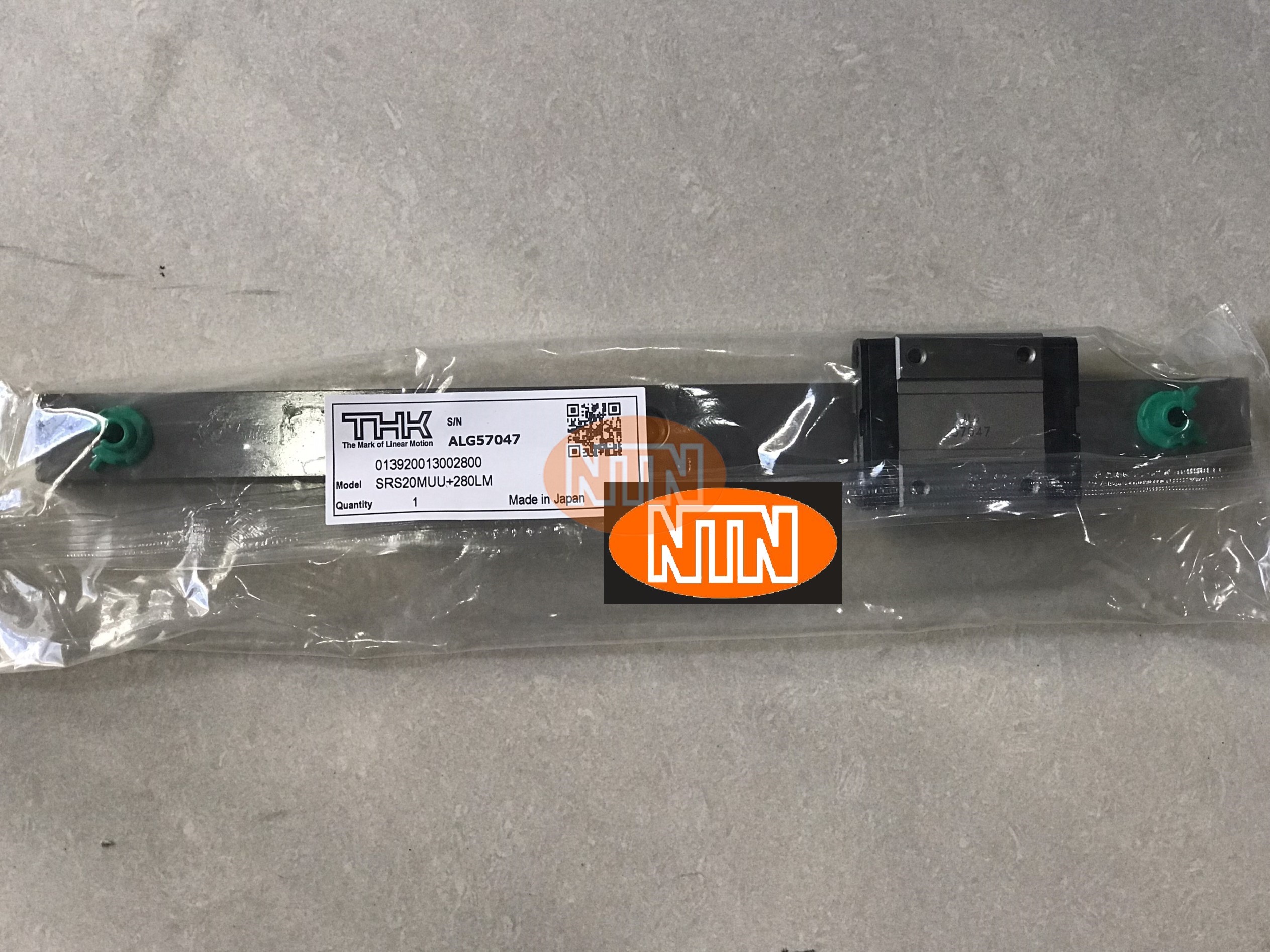 THK SRS20MUU+280LM Thanh trượt tuyến tính