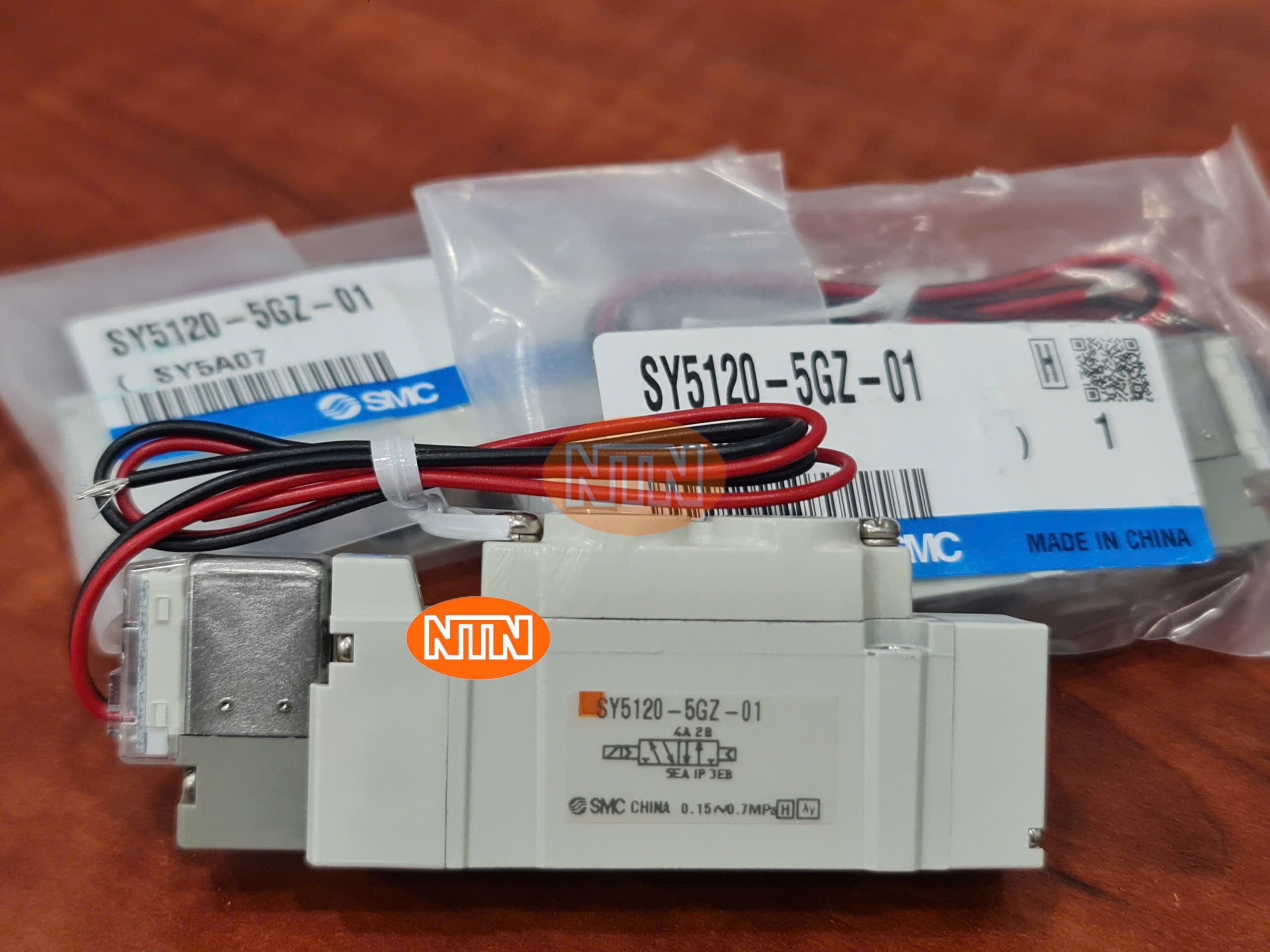 Solenoid Valve SMC SY5120-5GZ-01 Van điện từ