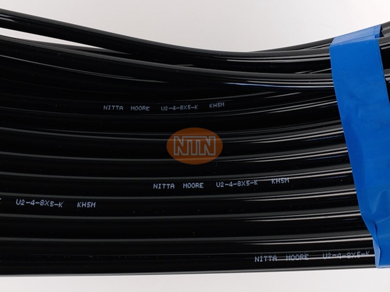 Nitta U2-4-8x5-BK-100M Polyurethane tubing