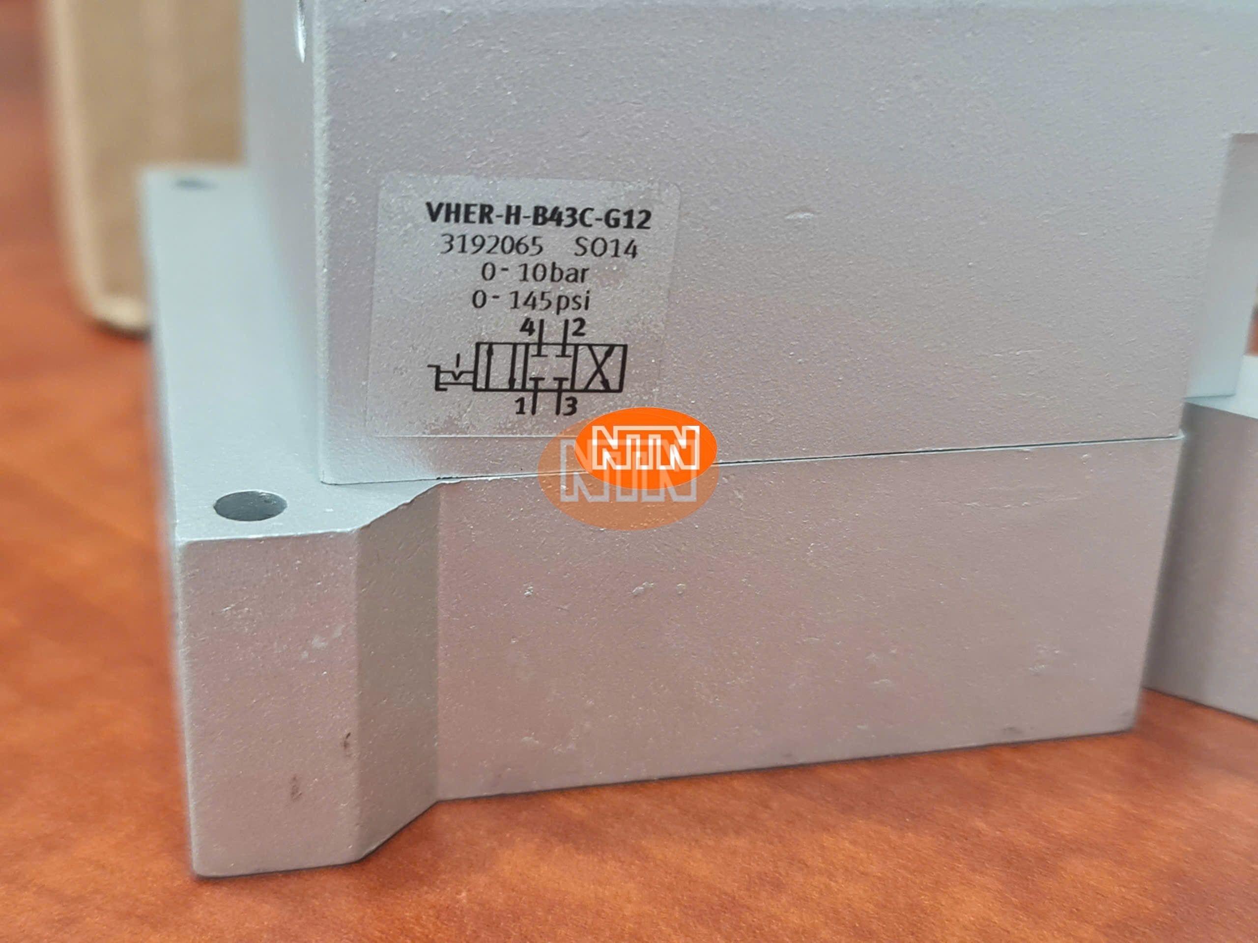 Hand Lever Valve Festo VHER-H-B43C-G12 (3192065) Van tay gạt